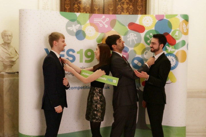 Hydroot from the University of Liverpool at the YES19 Final hosted at the Royal Society