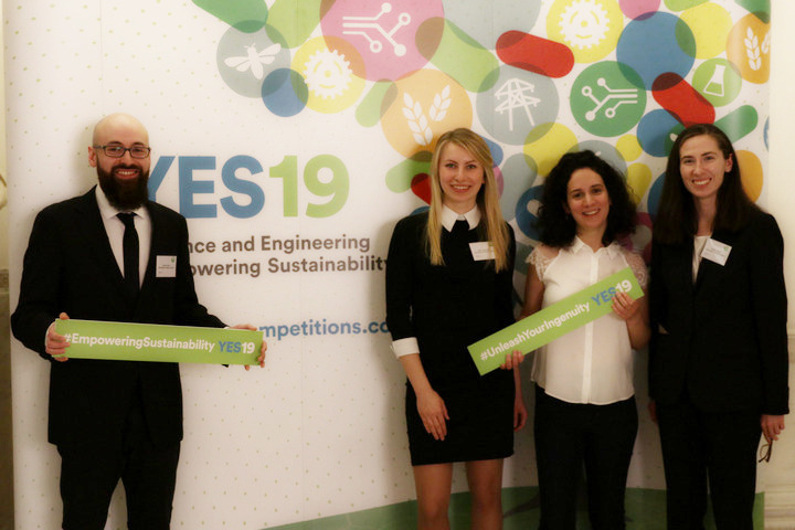 Invecta Solutions from the University College London at the YES19 Final hosted at the Royal Society